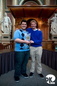 The Winners of Vienna IV 2011: Austin Schwartz & Travis Steele from Team Colgate Extra Weiss